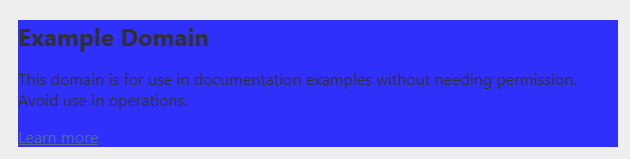 Photo of a div highlighted